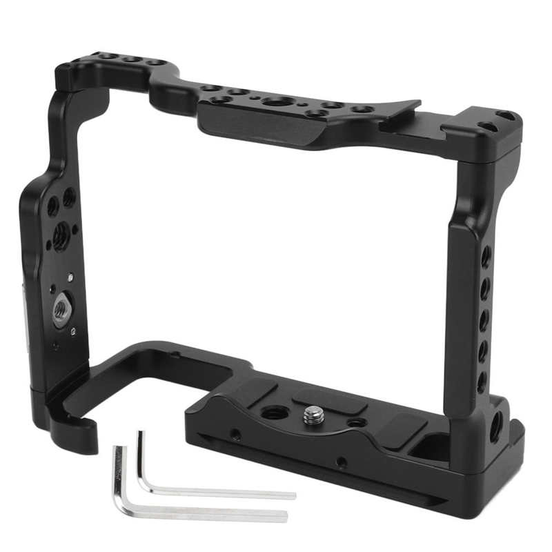 Aluminium Camera Kooi Beugel Stabilizer Met Wrench Voor Sony A7M4 Camera Video Film Maken