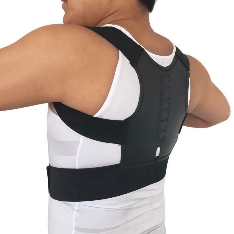 Corrector Back Straight Brace Riem Magnetische Houding Corrigerende Therapie Corset Lendensteun Male Vrouwelijke Brace Riem
