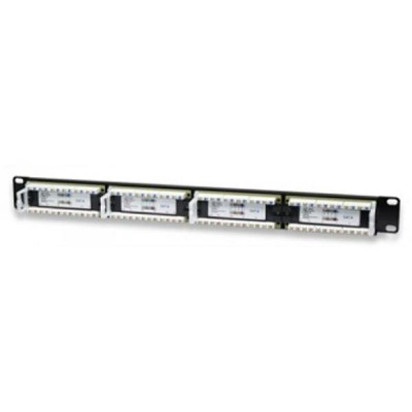 Panneau de Brassage 24 Ports UTP Catégorie 6 WP WPC-PAN-6U-24 19"