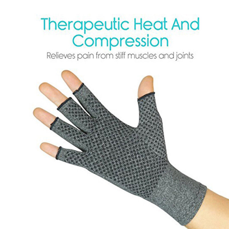 Brand 1 Pair Anti Slip Arthritis Gloves Hand Pain Relief Arthritis Finger Compression