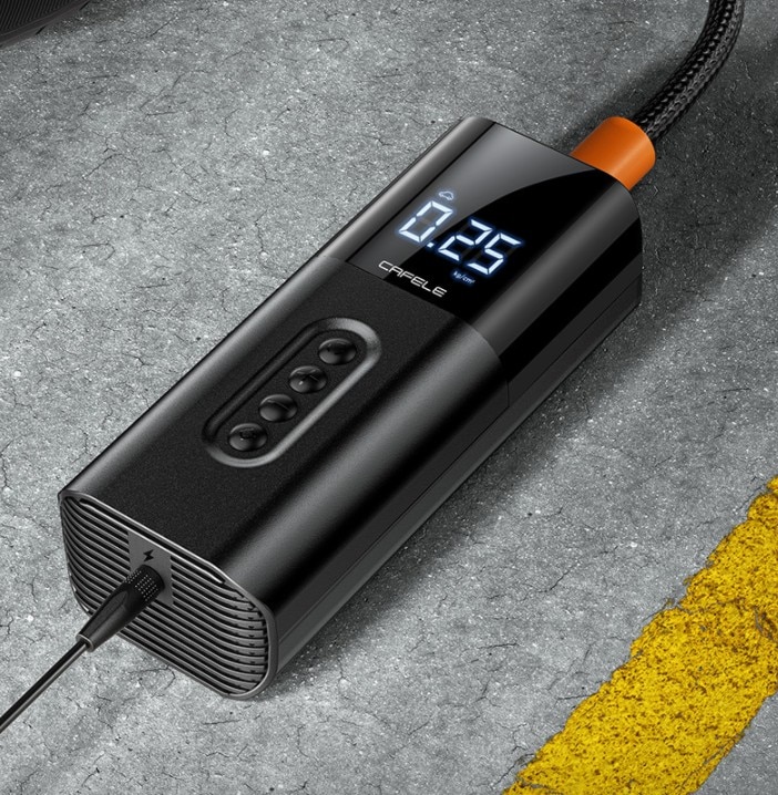 Protable Electric Car Air Compressor Car Air Pump Digital Pressure Gauge Mini Tire Inflator Auto Tyre Pump High Pressure Tire