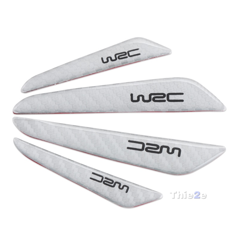 4/Pcs car door anti-collision car-styling Sticker car-covers for Dacia duster logan sandero stepway lodgy mcv 2 car accessories