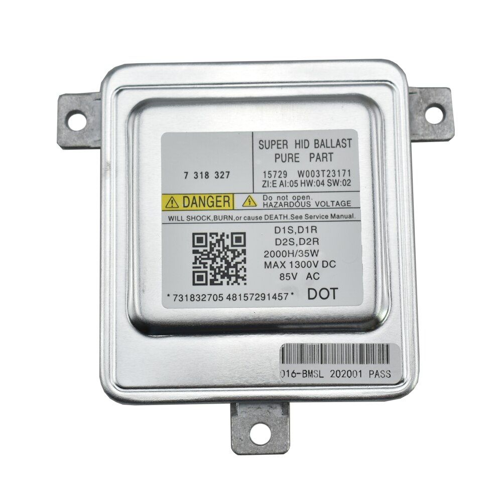 W003T20071 HID Xenon Ballast Control Unit Module D1S For B MW X1 E84 E90 F10 F11 F01 F07 7237647 7318327 63117237647 63117318327: 1XBallast / 35W 6000 K