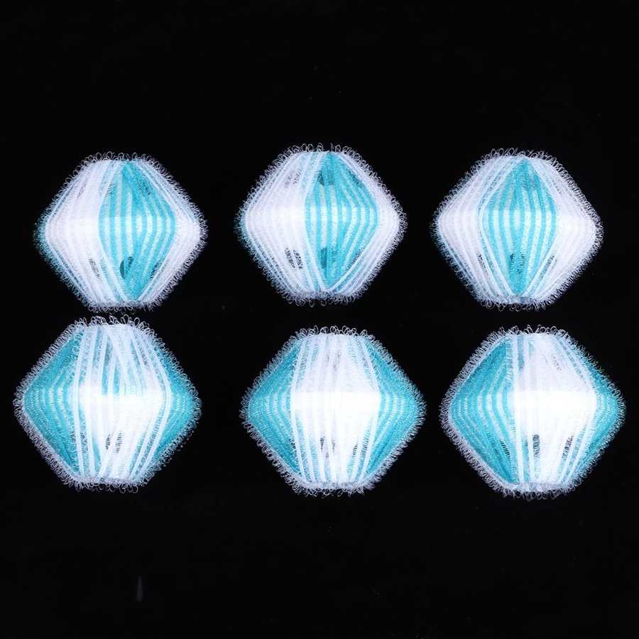 6Pcs Hair Lint Removal Ball Clothes Cleaning Products Washing Machine Laundry Ball Clothing Hair Fluff Collector Washing Ball