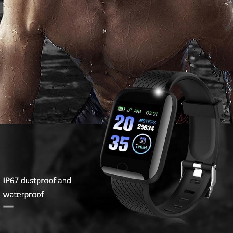 1.44 smarte armbänder mit wetteranzeige, blutdruck- und herzfrequenzmessung, fitness-tracker, wasserdichte smartwatch für damen, herren und kinder