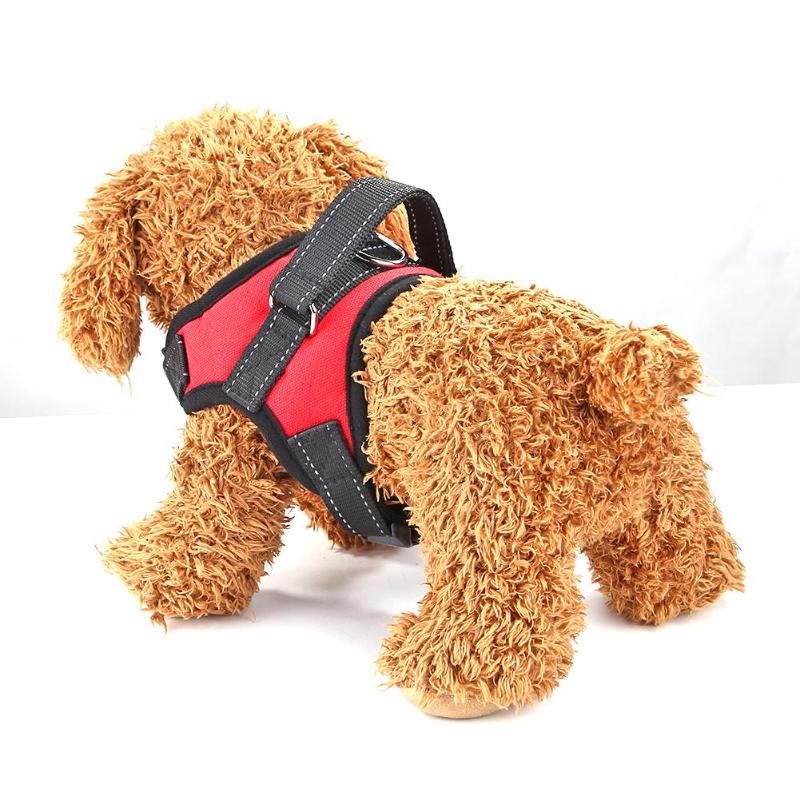 Nylon Heavy Duty Dog Pet Harness Collar Adjustable Safety Outdoor Padded Extra Big Large Medium Harnesses Walking Vest Supplies