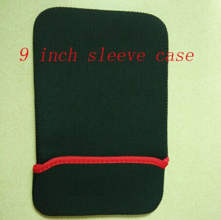 10 stuks/partij 7 " 9 " 10.1 " inch zachte tas hoes gebruikt voor 7/ 9/10.1 inch tablet: 9 inch