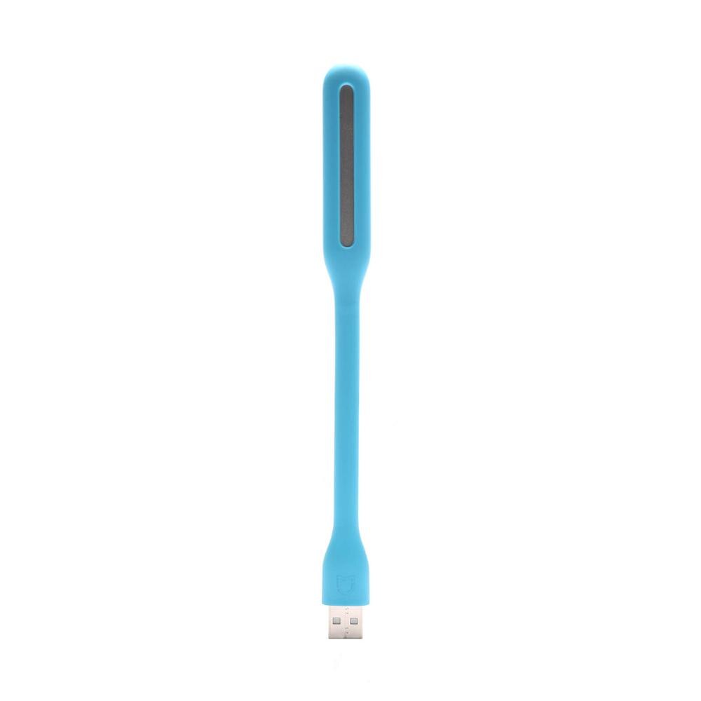 Original Xiaomi Mijia USB Light Flexible Detachable USB Fan Xiomi Portable LED Light with Switch Control Pocket Size 5V 1.2W: Blue Light