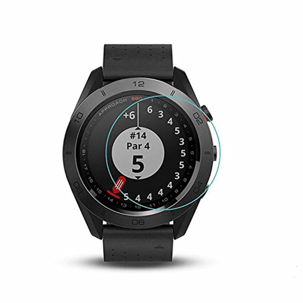 3 Pack Garmin Approach S60 Tempered Glass Screen Protector, Anti Scratch Bubble free