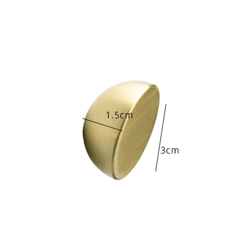 Gancho de latón inclinado Irregular del norte de Europa, colgador de gorro para ropa, decoración de pared, ganchos de Metal, estante de almacenamiento para colgar en la pared, gancho para llaves: Bronce
