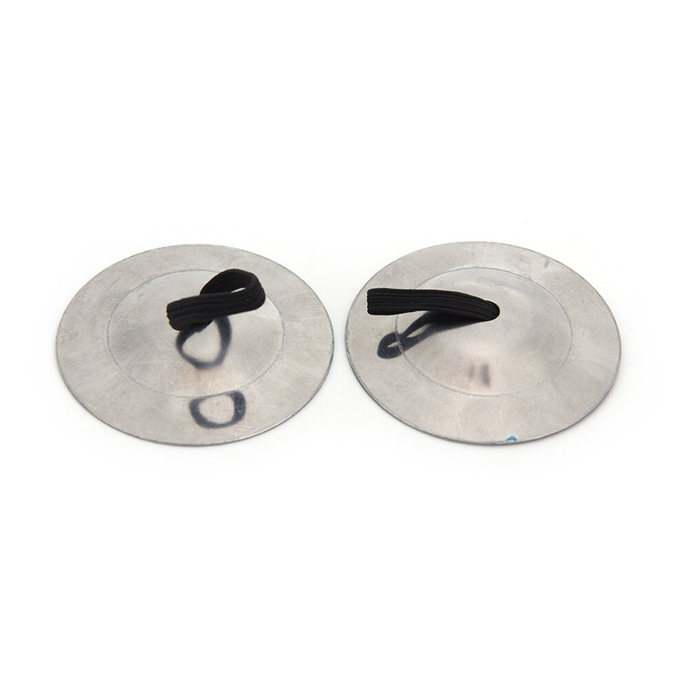 2 pièces/lot Instrument de musique danse du ventre en laiton doigt cymbales moyen-orient Percussion cymbales accessoires de danse Instrument de Percussion