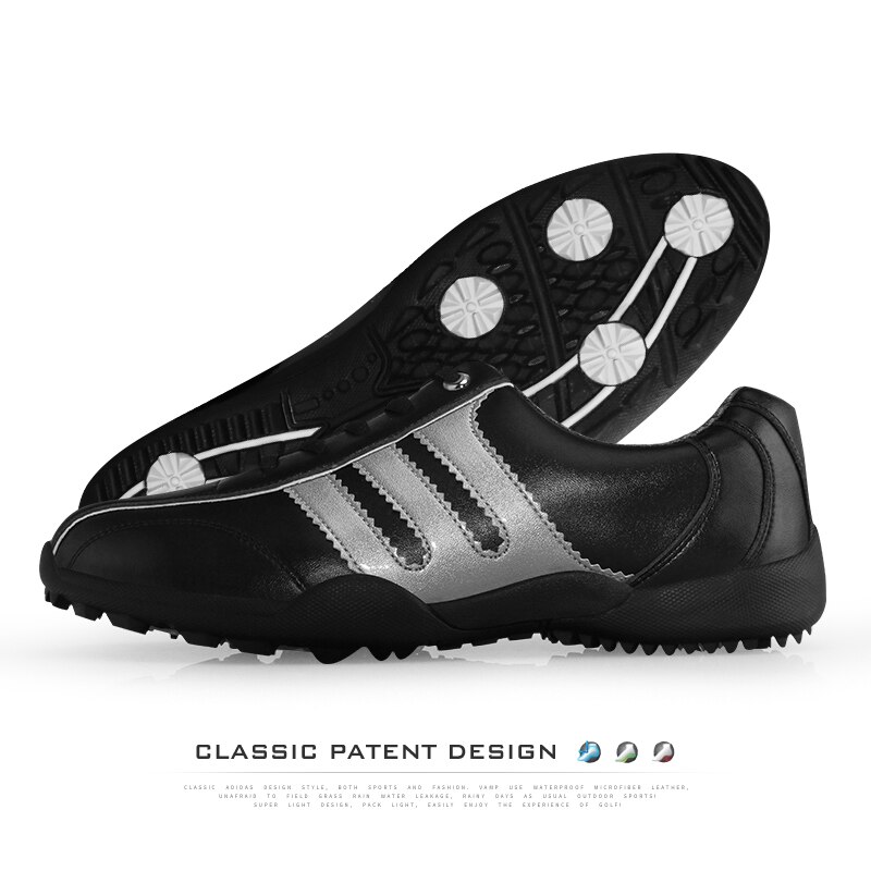 zapatos de Golf para hombre, zapatos de Golf transpirables a prueba de agua, botones giratorios, hebilla, zapatillas deportivas antideslizantes, Golf al aire libre