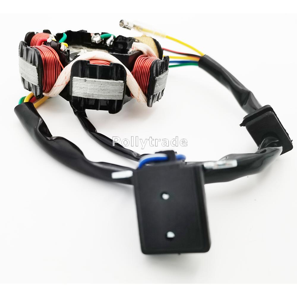 New 8 Coil Pole Magneto Stator For GY6 Scooter Moped 125cc 150cc ROKETA TAOTAO E - Foto 5