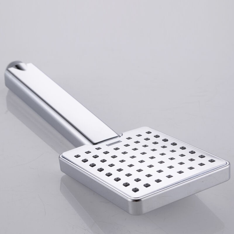 Smesiteli Badkamer Hoge Druk Douchekop Chrome Vierkante Neerslag Handheld Douchekop Water Saving Sproeier