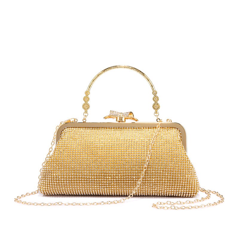 LOVEVOOK vrouwen tas vrouwelijke avond clutch dames schoudertas crossbody tas voor party purse portefeuilles kleine portemonnees en handtas: Goud