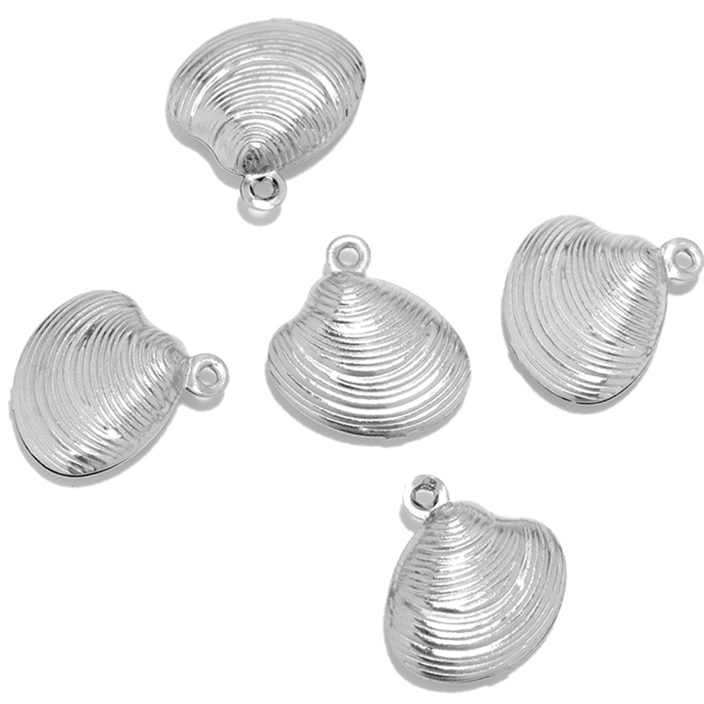 Breloques étoile de mer en acier inoxydable, couleur or, pendentif en coquillage, collier, Bracelet, résultats pour bricolage, accessoires de fabrication de bijoux, 20 pièces/lot: Violet