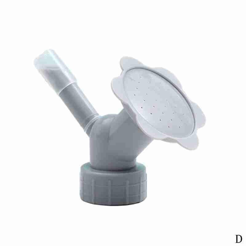 2 In1 Sprinkler Hoofd Watering Sprinkler Nozzle Voor Bloem Irrigatie Blikjes Plant Tool Watering Waterers Fles Strooi: gray