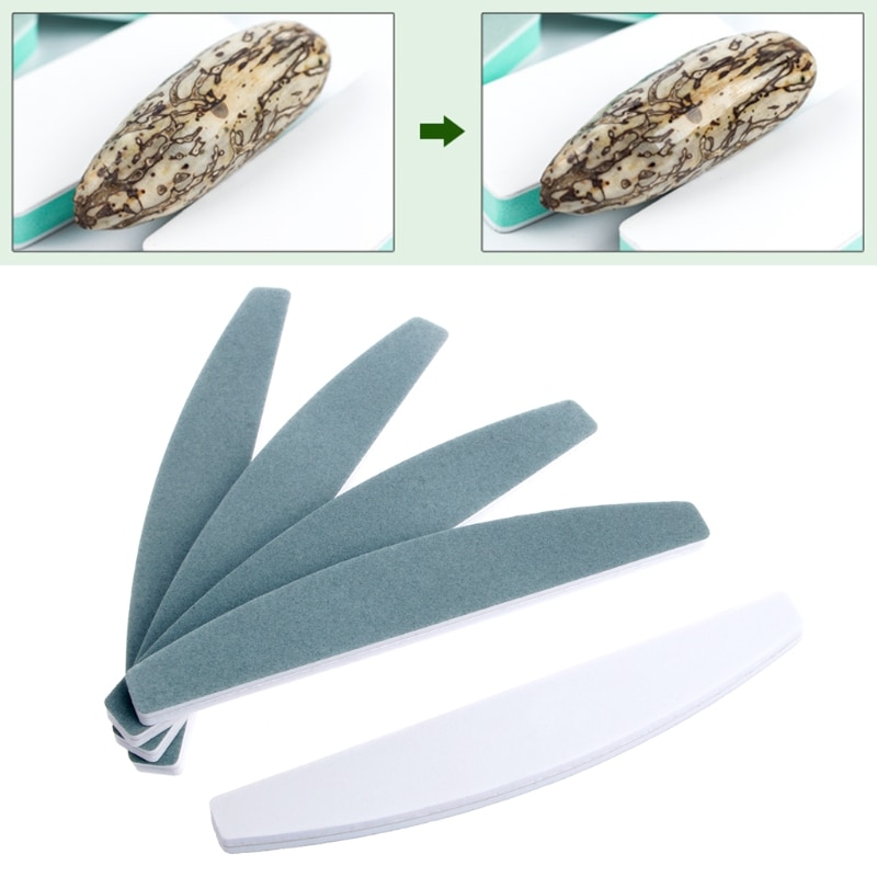 10Pcs Jewelry Polishing Buffing Cleaning Tools Nail Art Sanding Buffer Manicure 925 Silver Jewelry Cleaner tarnish Jewelry Clean