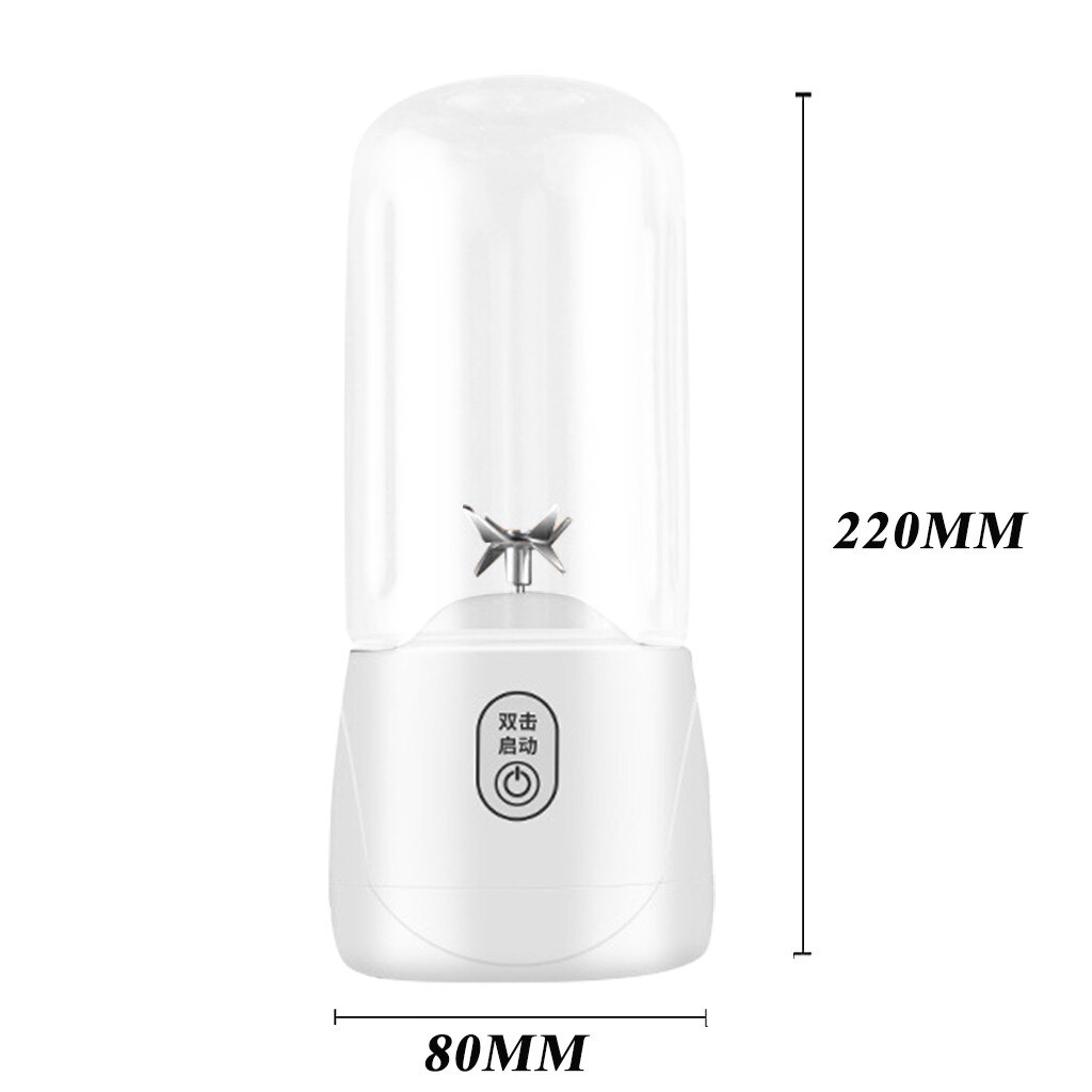 USB Mini Handheld Portable Electric Single Fruit Juicer Blender Rechargeable Cup Kitchen Tool Squeezers Smoothie Maker #30