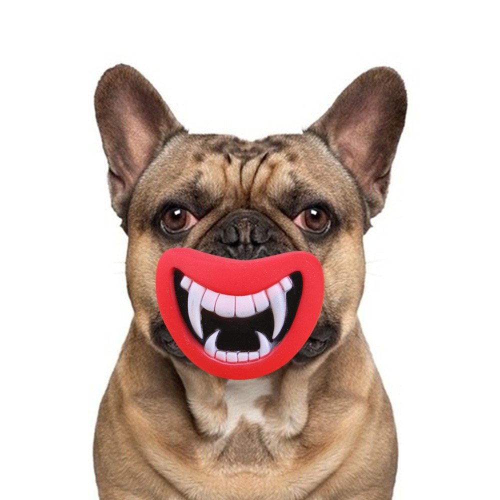 Jouets pour chiens à grincement amusant et Durable, jeu pour les lèvres du diable, à mâcher, rend votre chien heureux