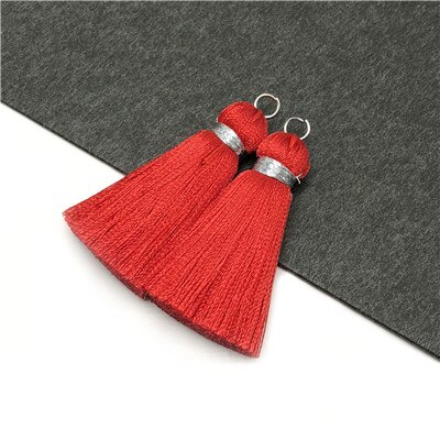 Chengrui  l113,4cm, kwastjes, zijden kwastjes, mini kwastjes, sieraden accessoires, doe-het-zelf oorbellen hangers, huishoudelijke artikelen ,4 stuks/zak: L11325