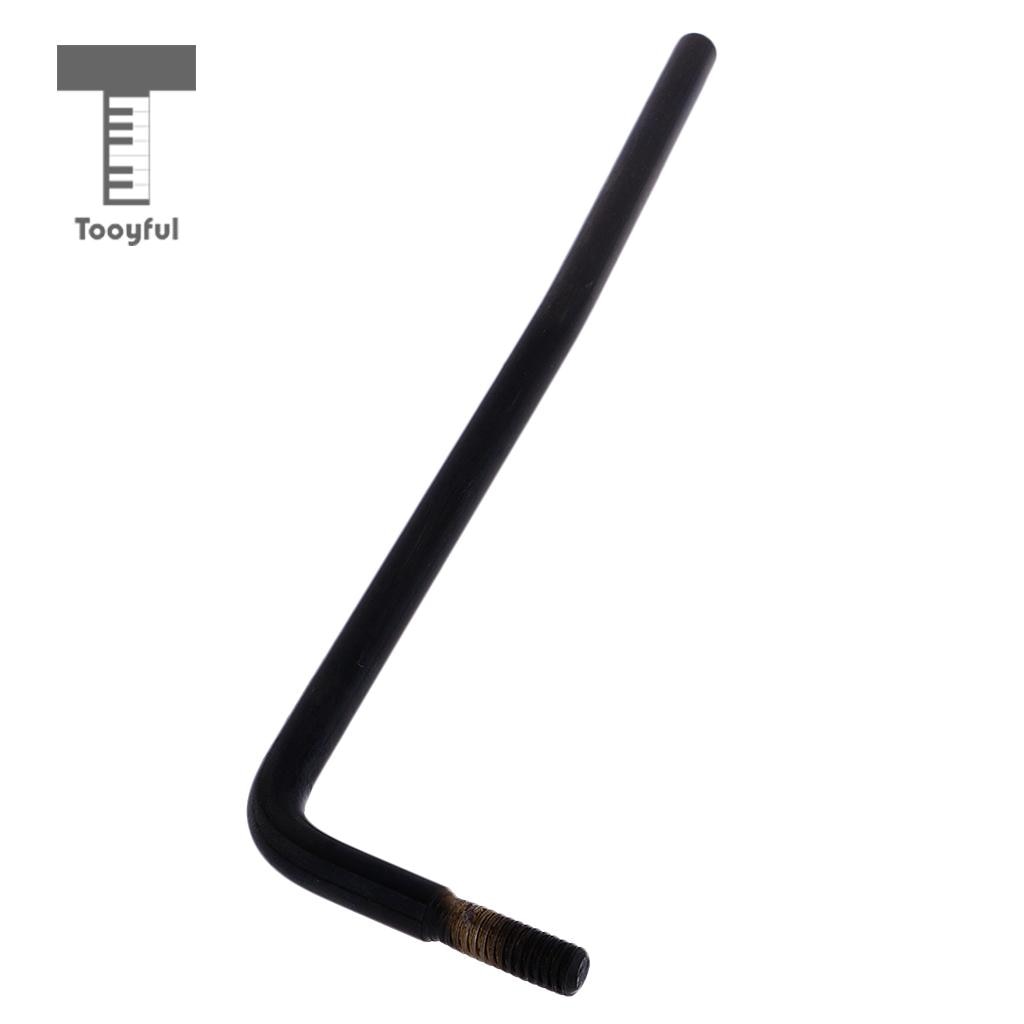 Tooyful Guitar Tremolo Trem Arm Bar Tremolo System for ST Style Strat for Electric Guitar Instrument Black