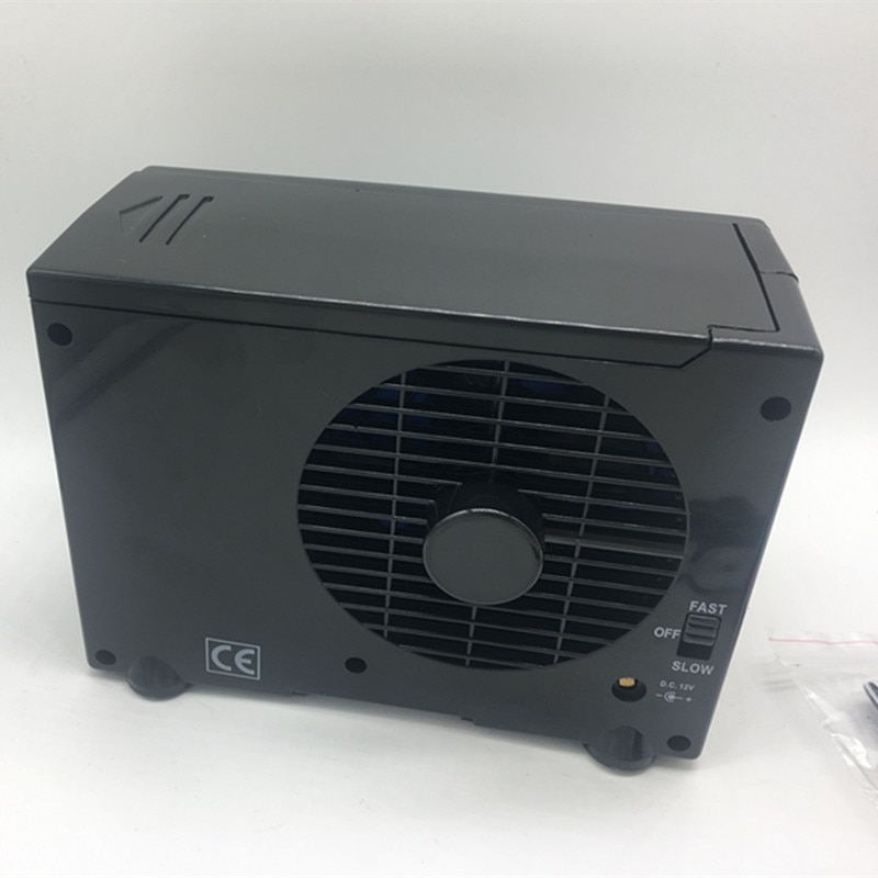 Mini Car Air Conditioner Refrigerator Car Cooling Fan Refrigerator 12V