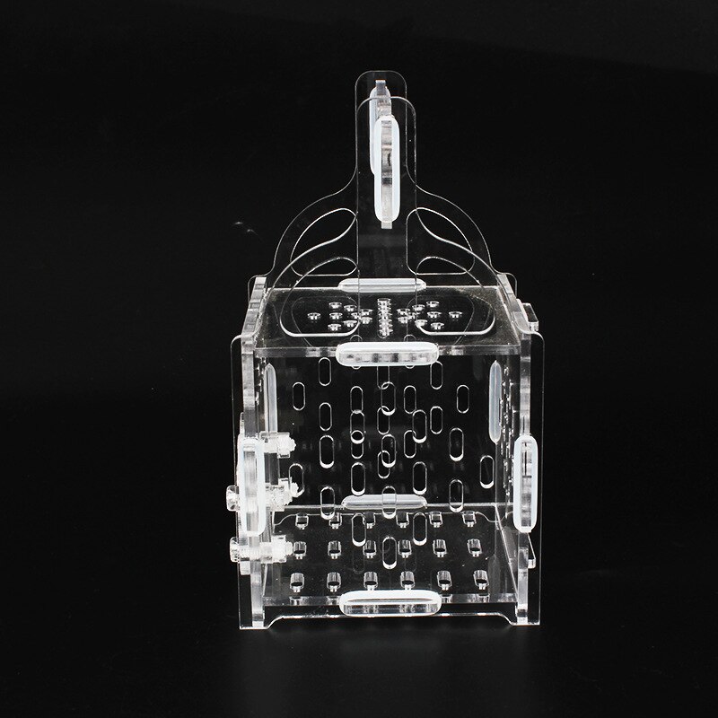 Insect Transparent Acrylic Cage Reptile Feeding Box Insect Container Praying Mantis Reptile Home Insect Cage Breeding Box Pet