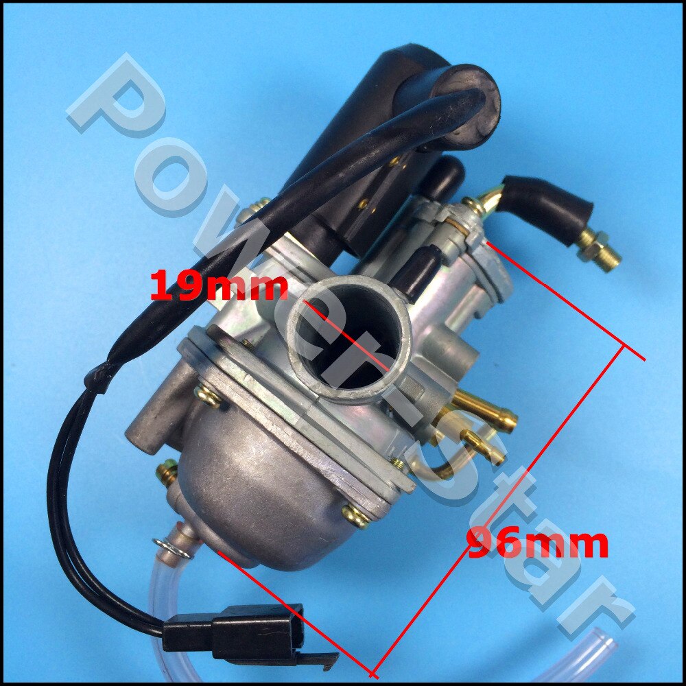 Kaasutin sähköisellä rikastimella aeon revo 50 minikolt 50 alfa  lg 50cc 90cc carb