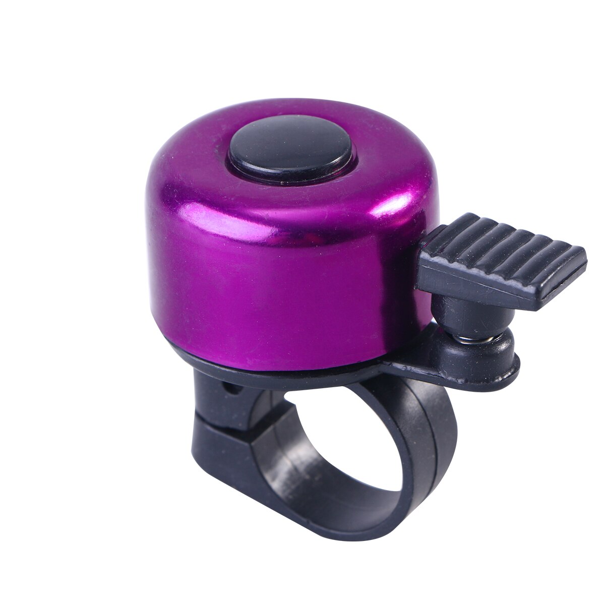 Cykel cykel klocka cykel styre klocka cykel ring ringer landsvägscyklar mtb horn cykling klocka cykeltillbehör (svart): Lila