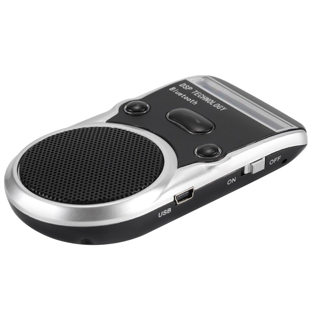 Solar Energy Bluetooth Car Kit Lcd Display Handsfree Bluetooths Speaker Bluetooth Car Kit Convenience Caller ID