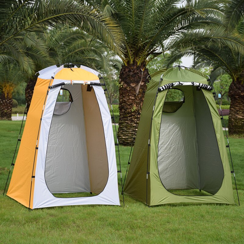 Wc Tenten Draagbare Outdoor Douche Bad Tent Veranderende Paskamer Waterdicht Camping Tent Onderdak Strand Privacy