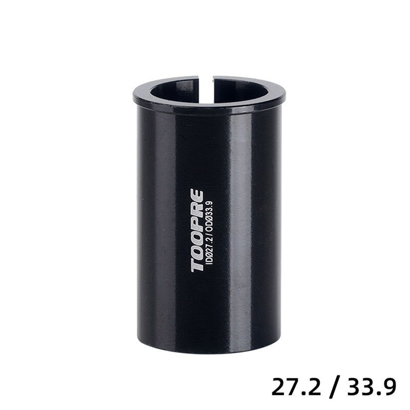 Bicycle Seat Post Tube Sleeve MTB Bike Seat Post Adapter Alloy SeatPost Tube Reducing Turn Sleeve Mountain Bicycle Cycling Parts: 27.2-33.9