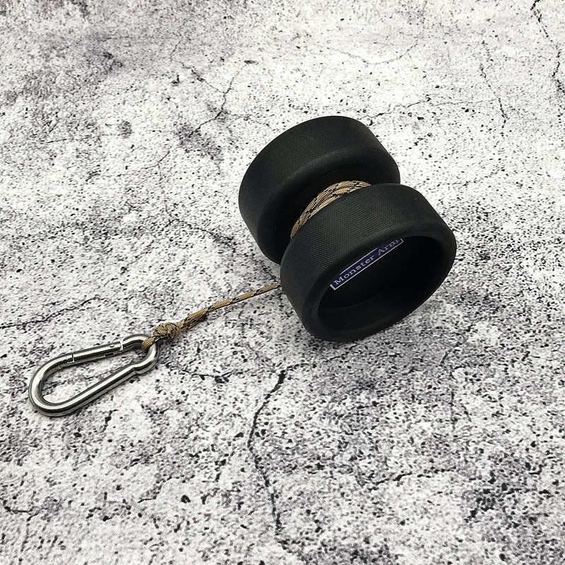 Twist Your Wrist Forearm Hand and Wrist Exerciser Home Gym Fitness Wrist Blaster Anti-Slip Strength Trainer Hand Grip Roller