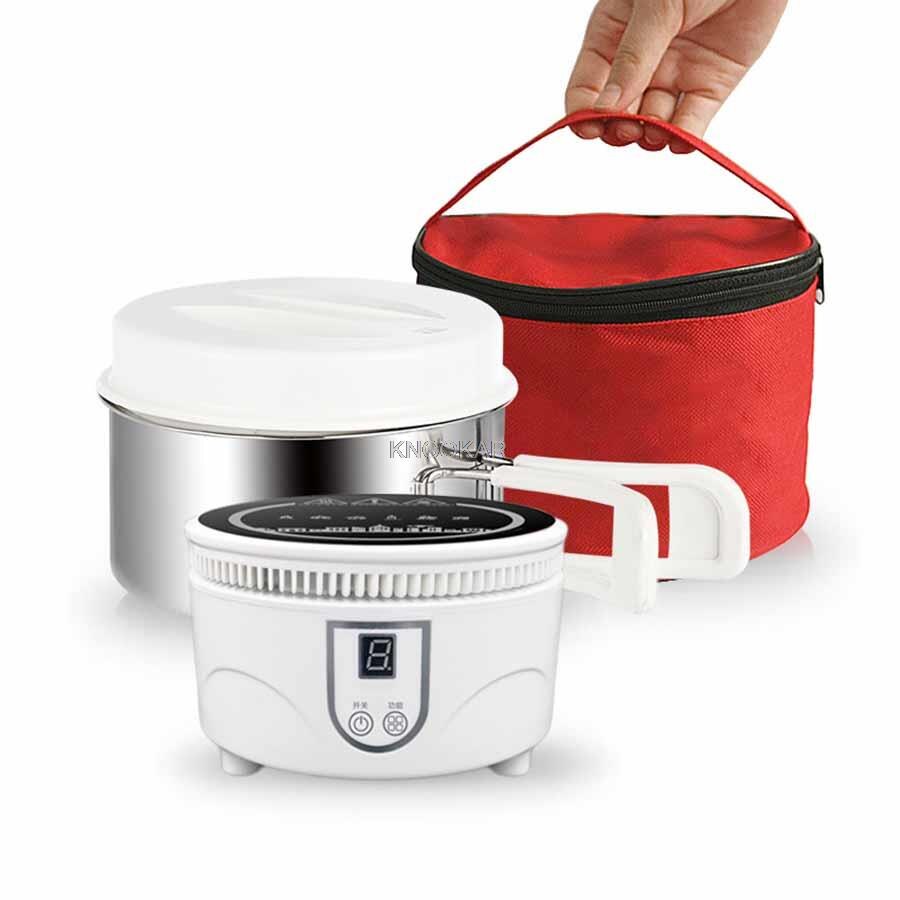 Mini cocinas de inducción portátiles para el hogar, oficina, dormitorio, 800W, horno electromagnético con un clic, potD403: white