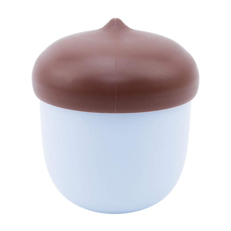 Verkoop Thee Mok Leuke Pijnappelklier Cup Voor Kinderen Draagbare Plastic Reizen Mok Met Thee Zetgroep Touw Keuken Water cup Drinkware: blue
