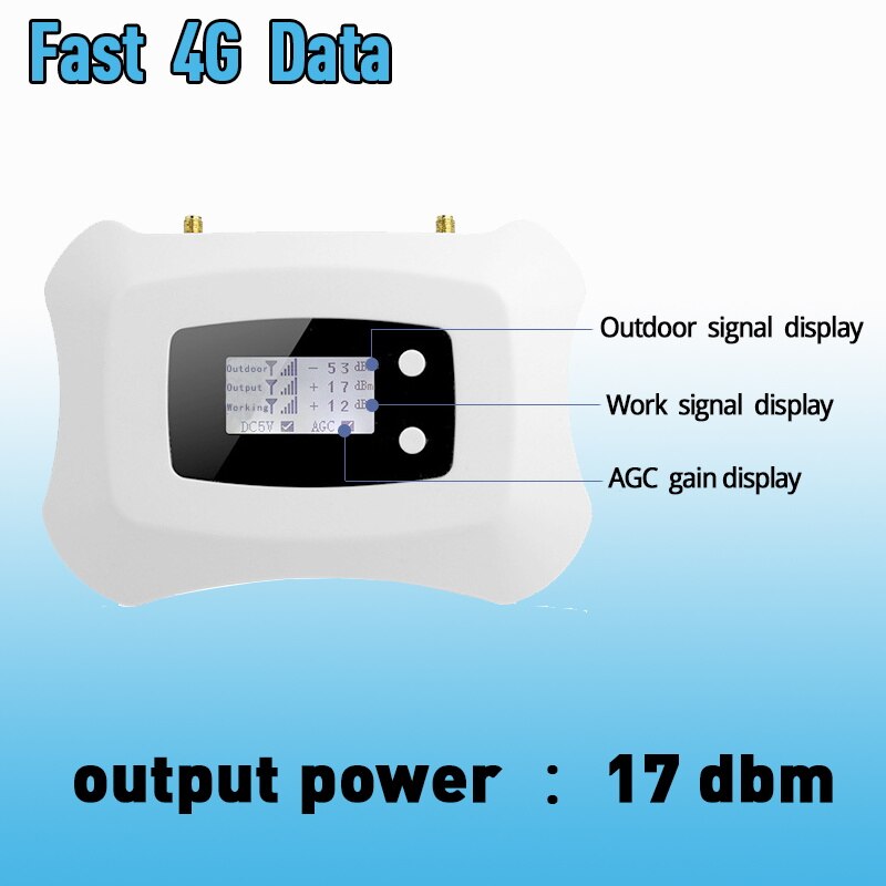 TFX-BOOSTER 2G 4G LTE amplificateur de Signal 70dB répéteur cellulaire DCS 1800 LTE 1800MHz amplificateur de Signal Mobile répéteur de Signal