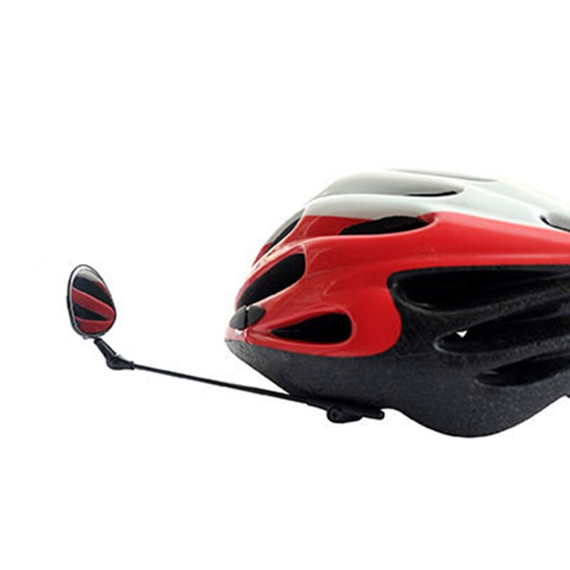 Espejo para casco de bici de montaña ligera, espejo retrovisor montado en casco, accesorio de ciclismo, espejos universales de rotación de 360 grados