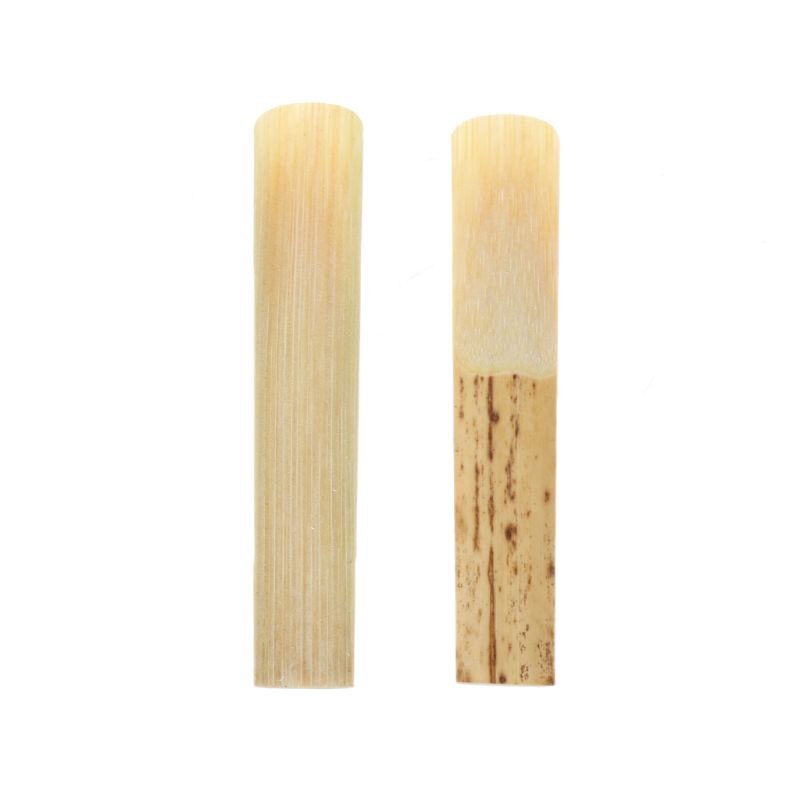 10pcs 2.5 Strength Clarinet Reeds Music Instrument Part Traditional Bamboo Reeds