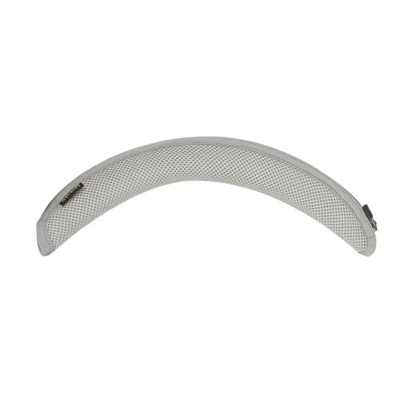 Almohadillas para auriculares Bose QuietComfort 45 QC45, cojín de repuesto para diadema y funda protectora, piel sensorial suave de cuero: Plata