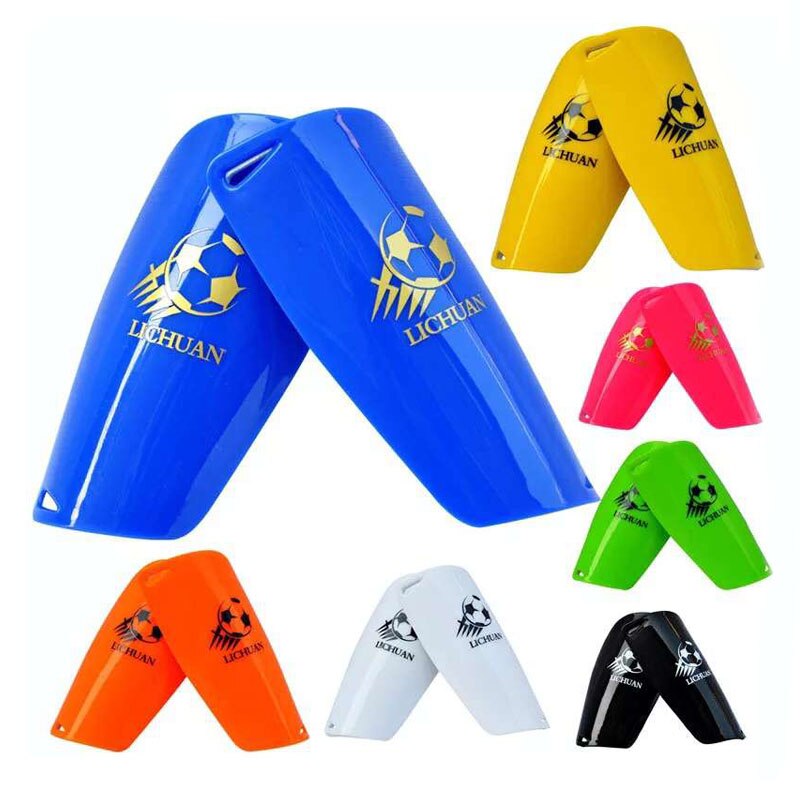 Children Football leg guard Boys double-deck light Soft Foam Sports Guards Leg Protector Kids Soccer Shin Pads