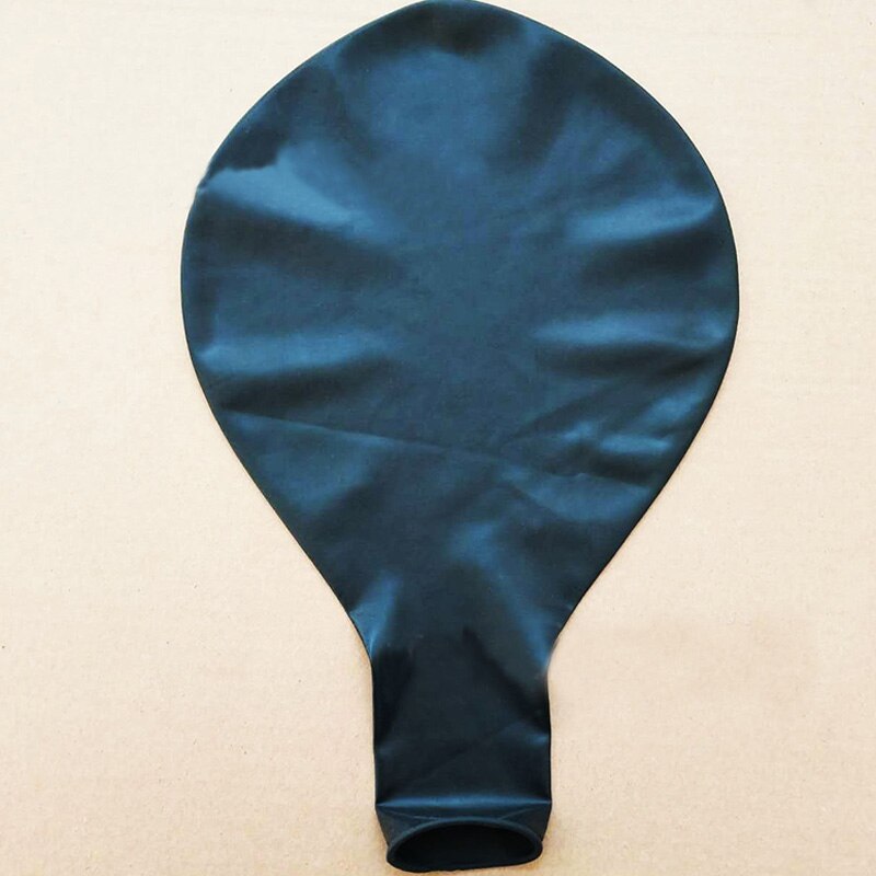 1pcs 36 inch Colorful Big Latex Balloons Helium Inflable Blow Up big Balloon Wedding Birthday Party Large Balloon Decoration: black