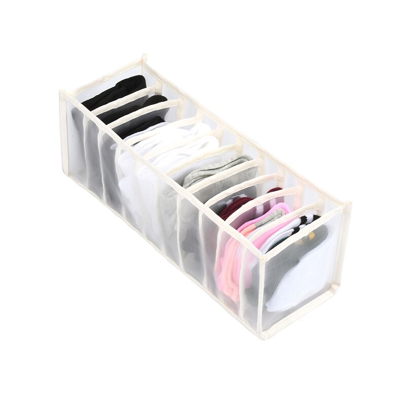 Bielizna organizator ubrania szafy box szafa organizatorzy składana szuflada organizacja domu i przechowywanie półka do sypialni: 11grids-white