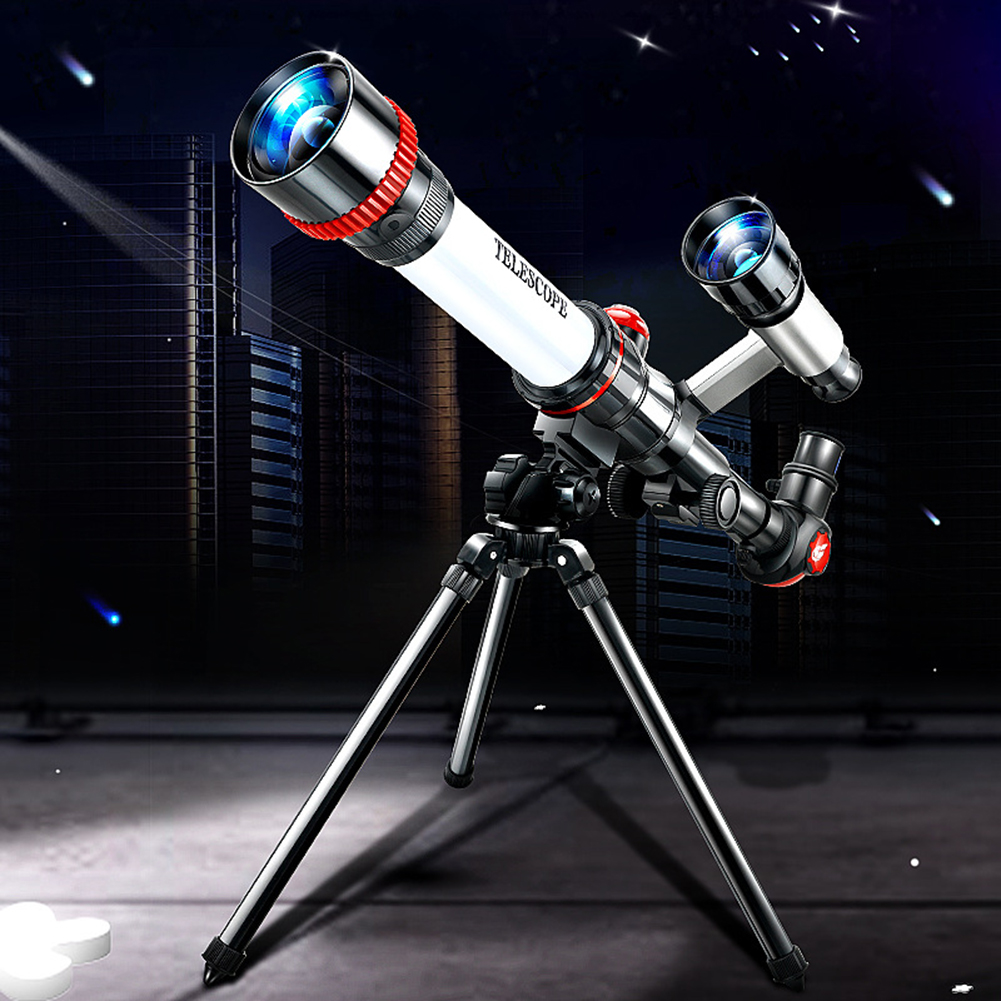 Telescopio astronómico para observación de estrellas, Monocular espacial HD, ocular de gran aumento, binoculares potentes