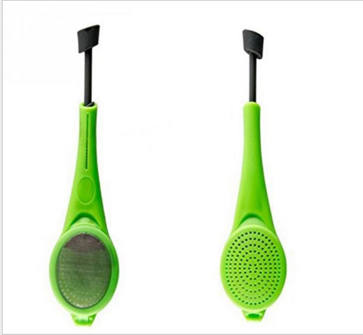 Reusable Long Handle Tea Brewer Healthy Food Grade Tea Strainer Plastic Measure Swirl Steep Stir&amp;press 2022: Default Title