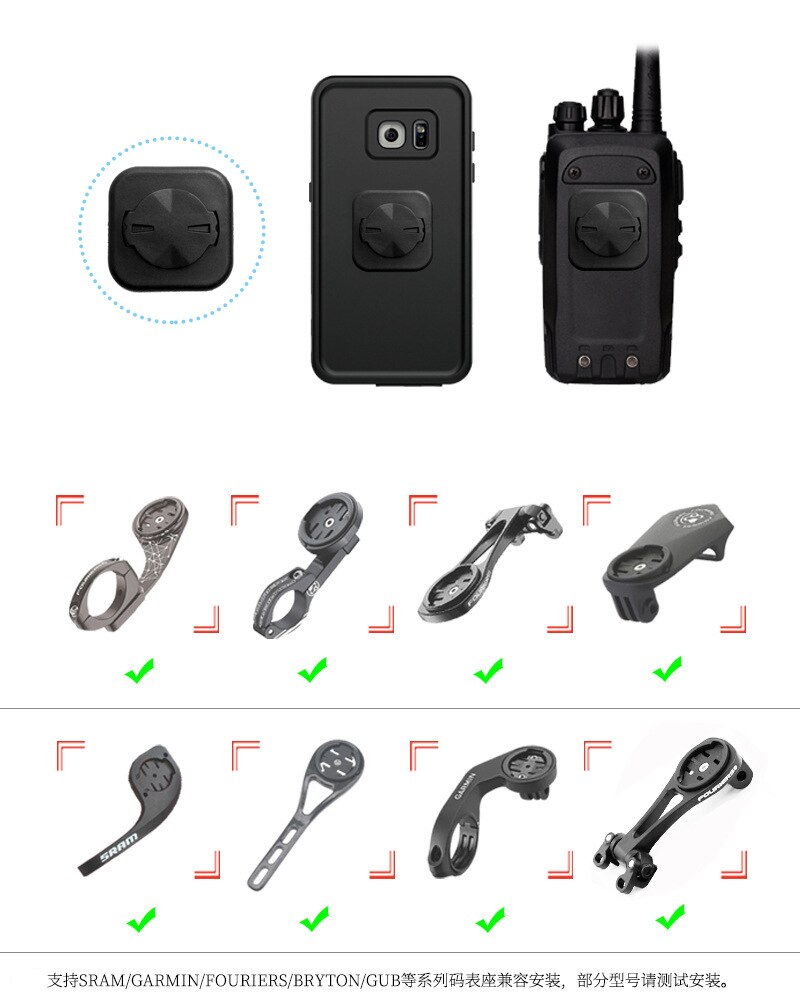 Stopwatch back buckle 7H universal back sticker for Garmin stopwatch extension stand mobile phone holder back sticker stand