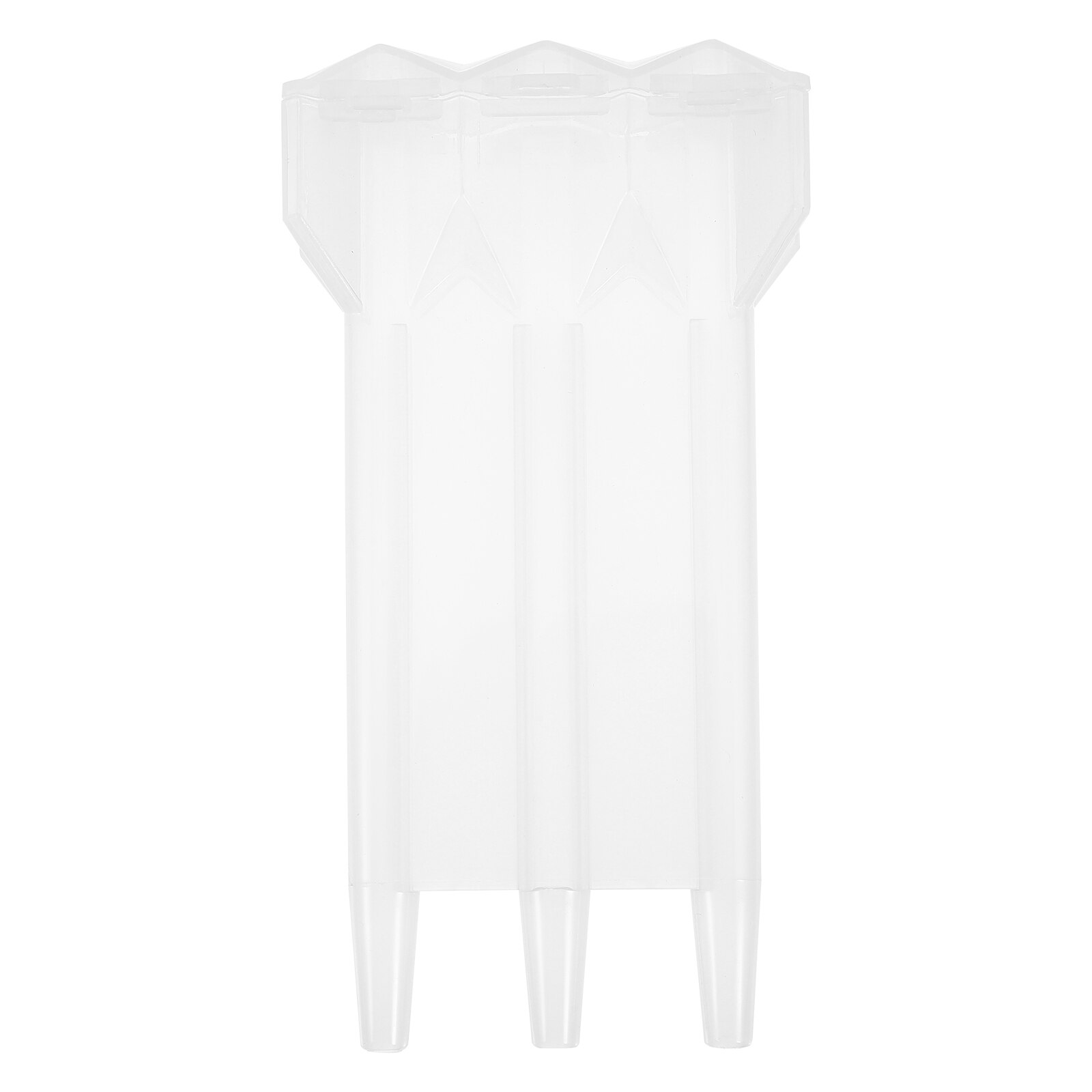 1 Set Dart Carrier Plastic Dart Case Storage Box for Darts Portable Darts Storage Case Dart Box: Transparent