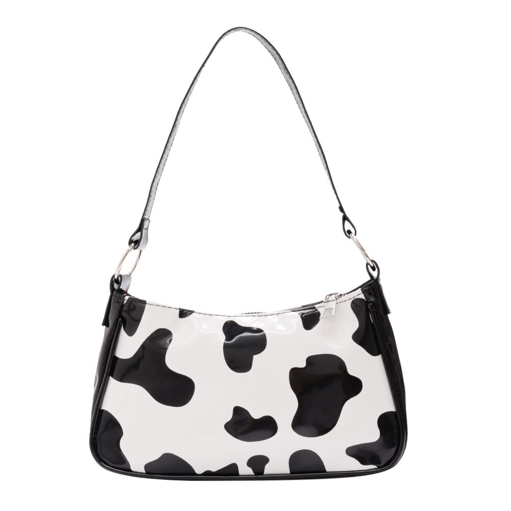 Bolsos con estampado de vaca para mujer, bandoleras de a la , bolso cruzado pequeño, bolso Cuco mensajero, para uso diario: cow