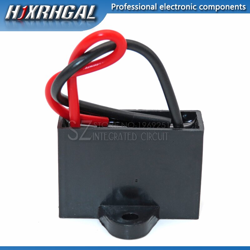 Hjxrhgal-condensador de arranque CBB61 1,5 UF, ventilador colgante, motor de hollín, aire acondicionado, 450VAC, capacitancia de arranque, 5 uds.