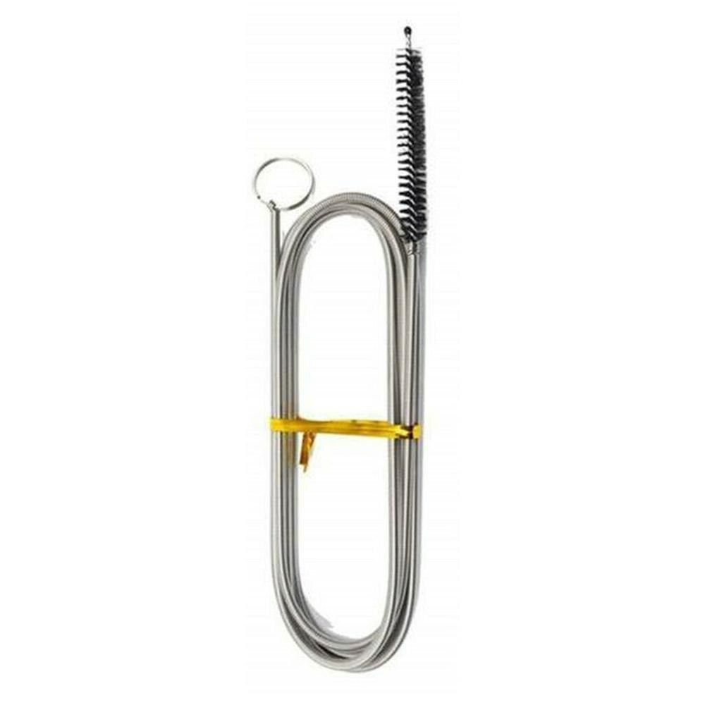 Long Flexible Refrigerator Scrub Brush 90/155cm Water dredging tool Cleaning The Water Tubing Refrigerator Drain Dredge Gadgets: 90cm / balck
